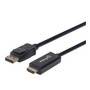 Cable Displayport Manhattan HDMI M-M 1080P 1.0M para una calidad de imagen excepcional.
