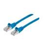 Cable Patch Intellinet 741491 Cat 6A 3.0M(10.0F) S/Ftp Az - Cable de red de alta velocidad.
