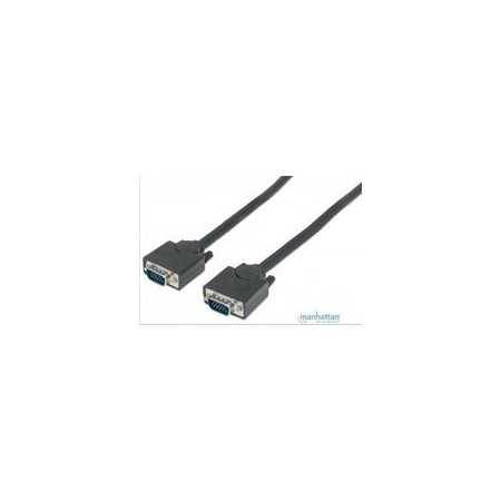 Cable SVGA Manhattan 312721 para Monitor 8MM HD15M-M 4.5M.  ¡Consigue la mejor calidad!