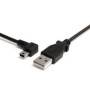 Cable USB 2.0 Acodado 91cm Izquierda Mini B - Para Conexiones Rápidas