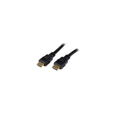 Cable HDMI de 1.8M de Alta Velocidad - 2X HDMI Macho - Negro.