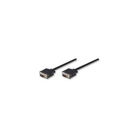 Cable SVGA Manhattan 337342 Monitor 8mm HD15M-M 30.0m - Alta calidad para monitores.