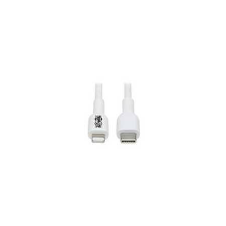 Cable Antibacteriano Tripp Lite M102Ab-01M-Wh | Protección antibac | Alta calidad y durabilidad