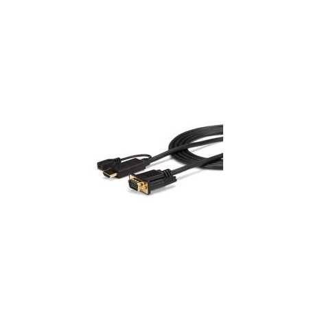 Cable Adaptador 3M HDMI a VGA - Convertidor Activo, Alta Calidad y Durabilidad. ¡Compra Ahora!