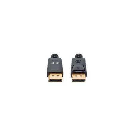 Cable DisplayPort Manhattan 355568 V1.4 M-M 1.0M Negro 8K6 - Cable de alta calidad.