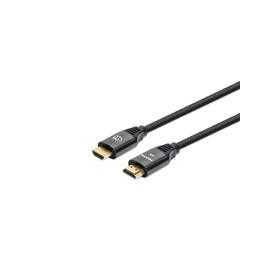 Cable HDMI Manhattan, 355957, 2.1 Textil M-M 3.0M, 8K@60Hz, Calidad premium.
