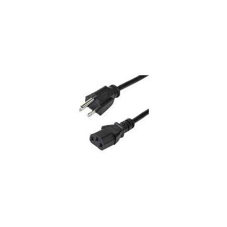 Paquete de 10 Cables de Corriente de 3M estándar de alimentación.