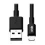 Cable USB Tripp-Lite M100-010-BK para Sincronizar Dispositivos, Alta Calidad y Duradero.