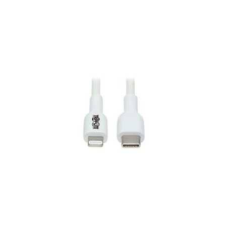 Cable USB Tripp-Lite M102-01M-Wh para Sincronización y Carga - 1 metro