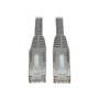 Cable USB Tripp-Lite N201-006-Gy, Cable Ethernet (UTP) Cat6, Alta Velocidad, 6 pies