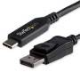 Cable Adaptador 1.8M USB-C a Displayport - Conversor USB: Alta Calidad y Velocidad.