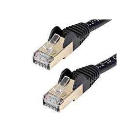Cable Ethernet Negro Cat6A 1M - Red 10Gb Cat6A S - Alta Velocidad