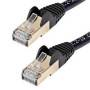 Cable Ethernet Negro Cat6A 1M - Red 10Gb Cat6A S - Alta Velocidad