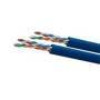 Bobina Cable Wam Cat6 UTP CCA 23 AWG 305 M Azul - Alta Calidad