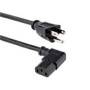 Cable de Corriente de 1M Estándar para Computadora - Conexión Segura y Eficiente.