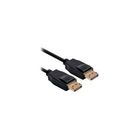 Cable Brobotix DisplayPort V1.2 a DisplayPort V2.0, Soporta 4K y 60Hz, Negro.