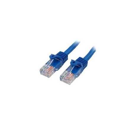 Cable de Red Azul 2M Cat5E RJ45 Ethernet Fast - Sin Enganche
