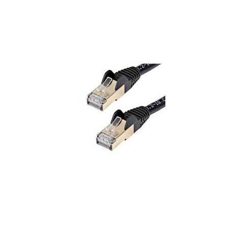 Cable Ethernet Cat6A 2M Negro - Red 10Gb S Cat6A - Alta Velocidad