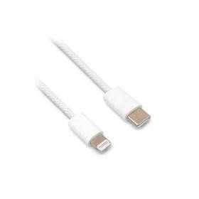 Cable de carga rápida USB-C Brobotix V3.0 tejido con Lightnig, 1 metro.