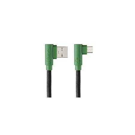Cable Micro USB Trenzado Sustentable Hune Hiedra Carga Rápida. ¡Compra ahora!