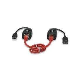 Cable USB Manhattan 179300 Extensión Activa 60M Via RJ45 - Cable de extensión USB Ethernet de 60M