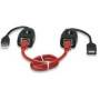 Cable USB Manhattan 179300 Extensión Activa 60M Via RJ45 - Cable de extensión USB Ethernet de 60M