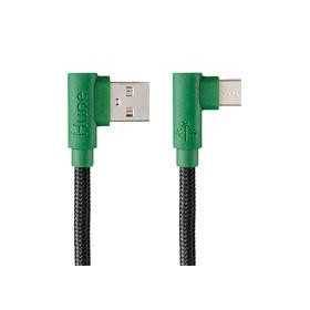 Cable Micro USB Tipo C Hune Hiedra Sustentable Trenzado Carga Rápida