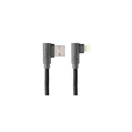 Cable Lightning Hune Hiedra Trenzado 90ª 1.2M - Cable de Datos Lightning