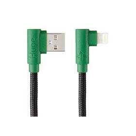 Cable Lightning Hune 1.2M Trenzado 90ª Sustentable - Cable de Carga Rápida