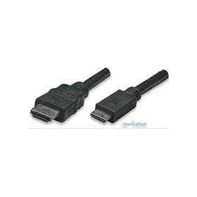 Cable HDMI Manhattan 304955 Mini-HDMI 1.8M Bolsa - Alta calidad y durabilidad.