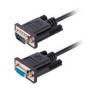 Cable de 3m Serial RS232 para Modem Nulo, Crossover Cruzado - Alta Calidad.