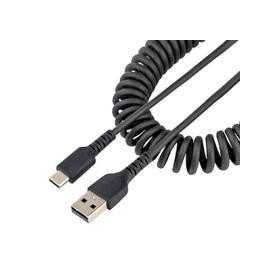 Cable de carga USB tipo C de 50cm de largo, USB A a USB C.