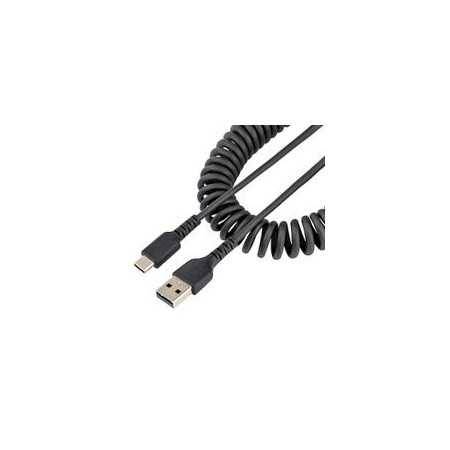 Cable de carga USB tipo C de 50cm de largo, USB A a USB C.