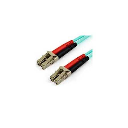 Cable fibra óptica multimodo 10M LC/UPC a LC/UPC OM4 - Alta velocidad y calidad.