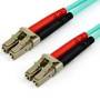 Cable fibra óptica multimodo 10M LC/UPC a LC/UPC OM4 - Alta velocidad y calidad.