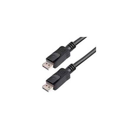 Cable certificado Displayport™ 1.2 4K 1.8M con cierre de, calidad garantizada.