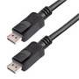 Cable certificado Displayport™ 1.2 4K 1.8M con cierre de, calidad garantizada.
