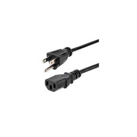 Cable de corriente de 7.6M estándar para computadoras - Longitud de 7.6 metros.