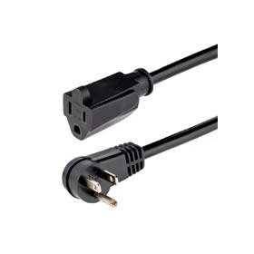 Cable de Extensión de Alimentación 2M, Ángulo Recto Nema 5-15