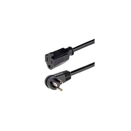 Cable de Extensión de Alimentación 2M, Ángulo Recto Nema 5-15