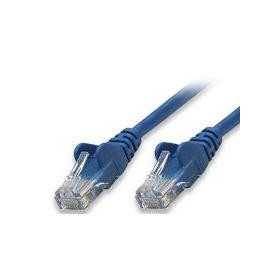 Cable Patch Intellinet 319775 3.0M(10.0F) Cat 5E UTP Azul -  Cable de red de alta calidad.