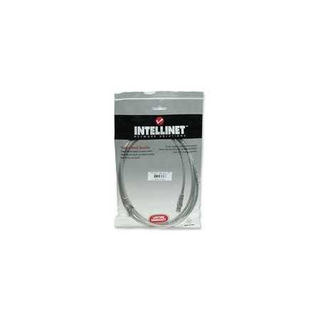 Cable Patch Intellinet 1.0M 3.0F Cat 5E Utp Gris 318921 - Producto de alta calidad