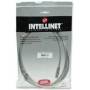 Cable Patch Intellinet 1.0M 3.0F Cat 5E Utp Gris 318921 - Producto de alta calidad