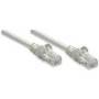 Cable de red Intellinet Cat 6, 3.0M10.0F Utp Gris - Modelo 334129