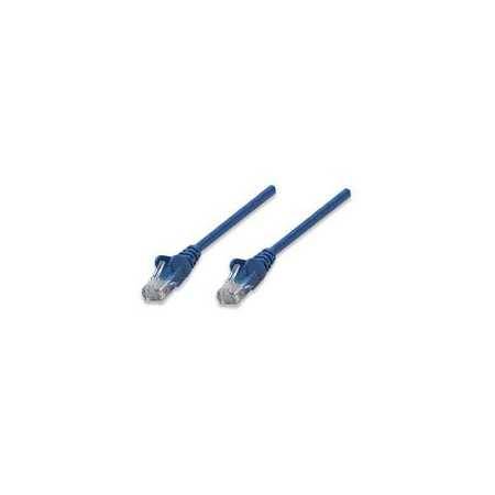 Cable Patch Intellinet 318129 0.5M 1.5F Cat 5E Utp Azul - Conexión confiable y rápida.