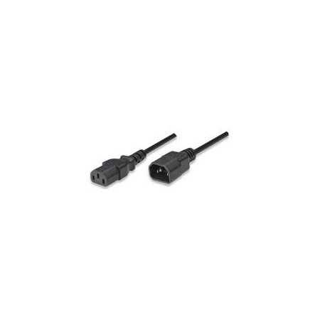 Cable de corriente Manhattan 301152 para monitor y CPU, 1.8M