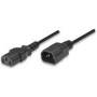 Cable de corriente Manhattan 301152 para monitor y CPU, 1.8M