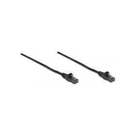 Cable Patch Intellinet 342070 Cat 6 3.0M(10.0F) Utp Negro - Cable de Red Ethernet
