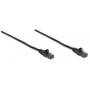 Cable Patch Intellinet 342070 Cat 6 3.0M(10.0F) Utp Negro - Cable de Red Ethernet