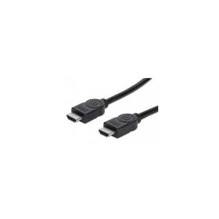 Cable HDMI Manhattan 323215 1.4 M-M 2.0M+Ethernet - Alta velocidad y calidad.